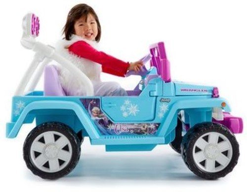 4x4 enfant jeep wrangler reine des neiges