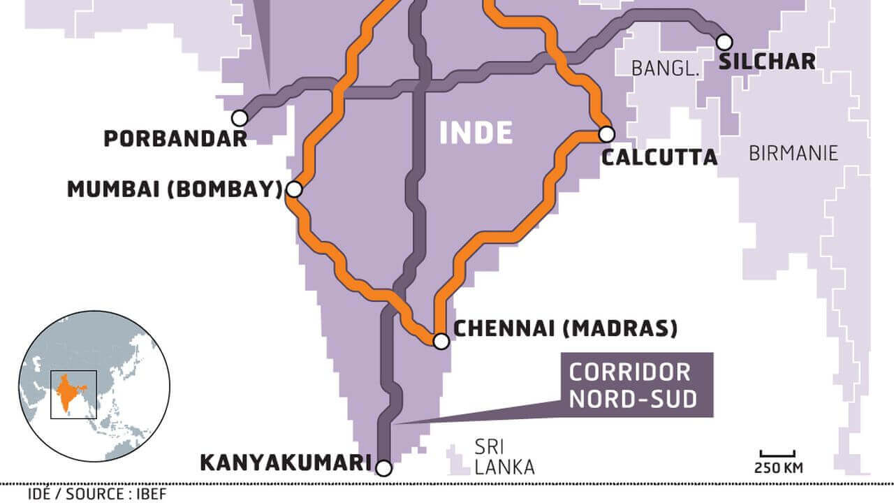 Renouvellement réseau routier Inde